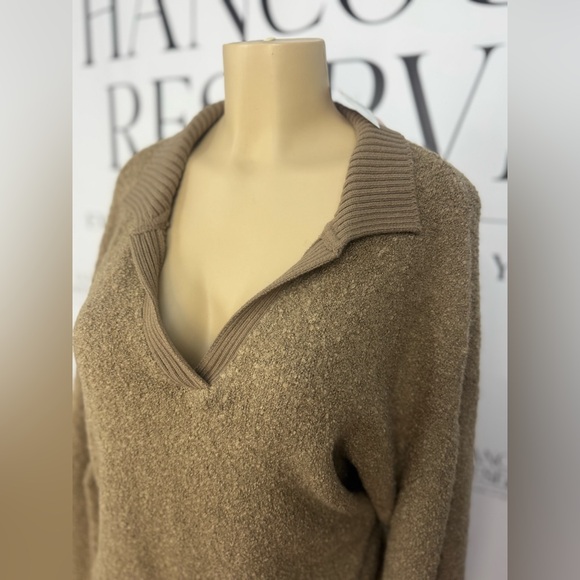 Ascot & Hart Brown Cozy Knit Sweater & Skirt Set – Size M – NWT - Picture 2 of 5